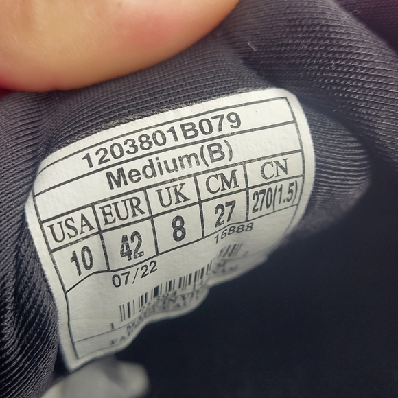 Brooks Ghost 15 Black Pink Aqua Aruba Running Training Shoes Women's Size 10 B - Picture 6 of 12